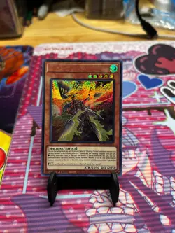 Yugioh Gizmek Yata the Gleaming Vanguard MP20-EN163 No Name Misprint Secret Rare - Image 1