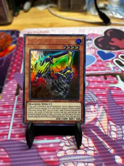 Yugioh Infinitrack Anchor Drill MP20-EN207 No Name Misprint Ultra Rare - Image 1