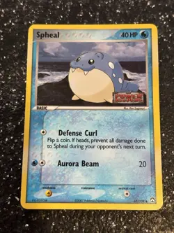 Pokemon TCG Spheal 65/108 EX Power Keepers Reverse Holo Stamped - Image 1