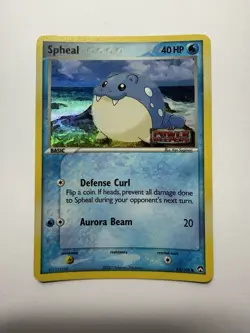 Pokemon Card Spheal 65/108 EX Power Keepers Reverse Holo STAMPED Light Play - Image 1