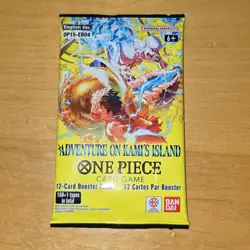 One Piece OP-15 Booster Pack Bundle x5 SEALED Adventure On Kami's Island TCG - Image 1