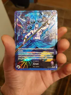 Enel OP15-058 Alternate Art Adventure On Kamis Island English One Piece NM - Image 3