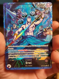 Enel OP15-058 Alternate Art Adventure On Kamis Island English One Piece NM - Image 4