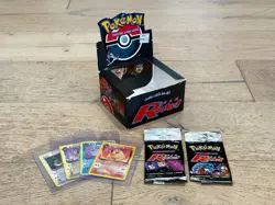 Pokemon Team Rocket LOT | Empty Booster Box + 2 Empty Packs + Eeveelutions Cards - Image 1