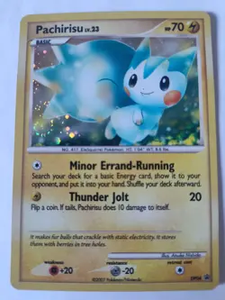 Pachirisu DP04 Promo Diamond and Pearl Promos Pokemon Card MP - Image 2