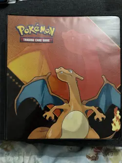 Pokemon Charizard Binder w/Cards (Mixed Lot) - Image 1