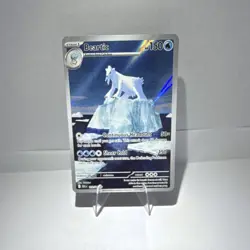 Pokemon Beartic 181/165 SV11B Illustration Rare Full Art Holo 150 HP Bear Card - Image 1