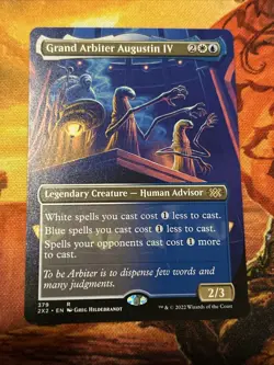 Grand Arbiter Augustin IV (Borderless) Double Masters 2022 Regular NM-M Unplayed - Image 1
