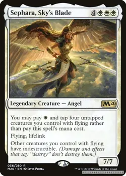 Sephara, Sky's Blade [M20 - 36] - NM [Normal] TCG MTG - Image 1