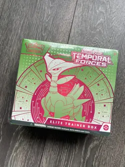Pokemon TCG Temporal Forces ETB New Sealed small tear - Image 1