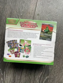 Pokemon TCG Temporal Forces ETB New Sealed small tear - Image 4