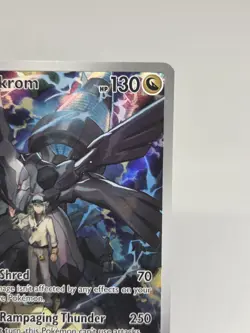 Pokemon N's Zekrom 031 MEP Promo Full Art Holo NM - Image 3