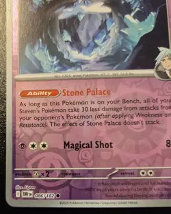 Steven's Carbink 086/182 Reverse Holo Common Destined Rivals Pokemon TCG - Image 4