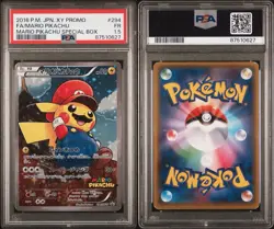 PSA 1.5 POP 1!!! Pokemon JAPANESE XY Full Art Mario Pikachu 294/XY-P - Image 3
