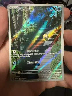 Pokemon Psyduck Illustration Rare Holo Sv: Scarlet & Violet 151 175/165 70 HP - Image 2