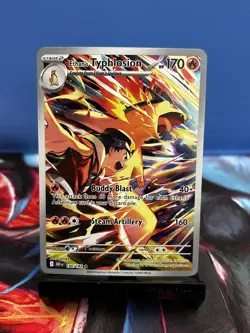Pokemon Ethan’s Typhlosion 190/182 Illustration Rare – Destined Rivals - Image 1