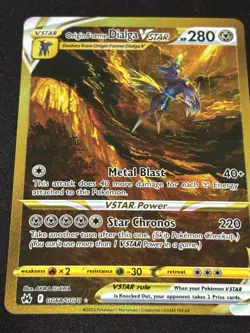 Origin Forme Dialga VSTAR GG68/GG70 - Pokemon Crown Zenith Galarian Gallery - NM - Image 1