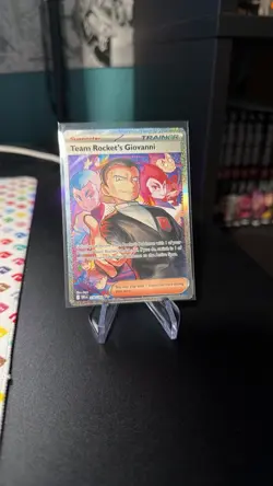 Pokemon Team Rockets Giovanni 238/182 SIR Destined Rivals - Image 1