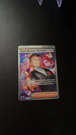 Pokemon Team Rockets Giovanni 238/182 SIR Destined Rivals - Image 3