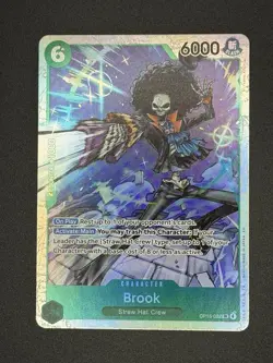 One Piece Adventure on Kami’s Island OP-15-EB04 - Brook Super Rare OP15-032 - Image 1