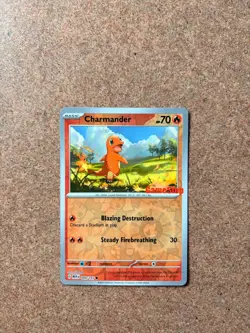 Charmander - (GameStop Exclusive) 004/165 Miscellaneous Cards & Products Reverse - Image 1