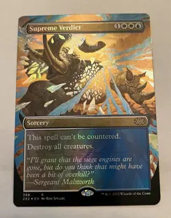 MTG: Supreme Verdict (Borderless) Foil - Image 1