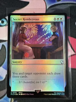 MTG Final Fantasy - Secret Rendezvous (FIC 0218) - Foil - Near Mint Magic Card - Image 1