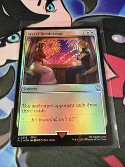 MTG Final Fantasy - Secret Rendezvous (FIC 0218) - Foil - Near Mint Magic Card - Image 4
