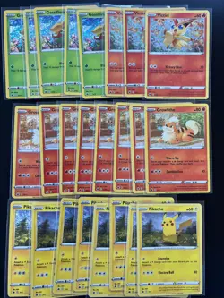 24x Lot Mcdonalds Promos 2022 Pikachu SWSH Exclusive 15 Holo Pokemon Cards SCL 8 - Image 1