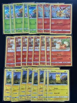24x Lot Mcdonalds Promos 2022 Pikachu SWSH Exclusive 15 Holo Pokemon Cards SCL 8 - Image 3