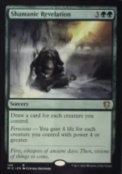 Shamanic Revelation - Commander: Innistrad: Midnight Hunt: #143 Nm R238 - Image 1
