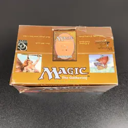 Magic the Gathering EMPTY Revised Booster Display Box WOC6700 1994 HTF - Image 3
