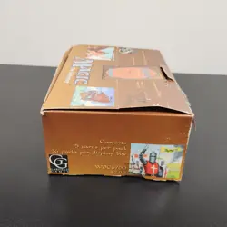Magic the Gathering EMPTY Revised Booster Display Box WOC6700 1994 HTF - Image 5