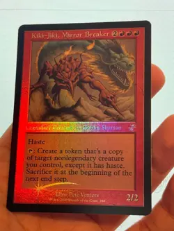 1X RETRO FOIL Kiki-Jiki, Mirror Breaker MINT MTG Magic TSR Old Border Goblin EDH - Image 2