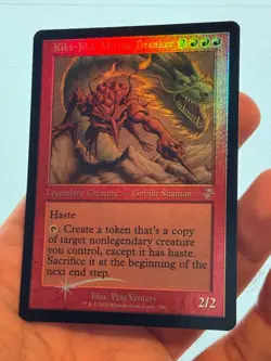 1X RETRO FOIL Kiki-Jiki, Mirror Breaker MINT MTG Magic TSR Old Border Goblin EDH - Image 3