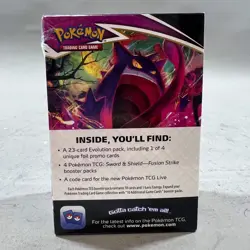 New Pokemon TCG Sword and Shield Fusion Strike Build and Battle Kit - Image 2