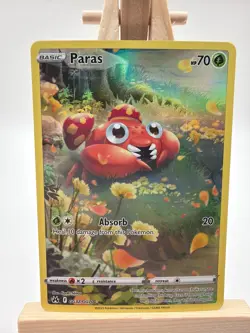 Paras - GG32/GG70 - Pokemon Crown Zenith Galarian Gallery Holo Card NM - Image 1
