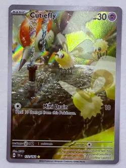 Cutiefly 172/162 Illustration Rare Temporal Forces Pokemon NM - Image 1