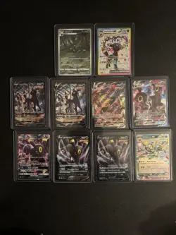 Pokemon TCG - Umbreon, Espeon, Vaporeon, Leafeon, Eevee & more - Evolution Lot - Image 1