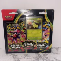 Pokemon PERFECT ORDER Booster Bundle + Sleeved Booster Pack + 3 pack blister NEW - Image 3
