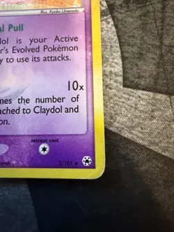 Pokemon Claydol 2/101 Ex Hidden Legends Reverse Holo - LP - Image 5
