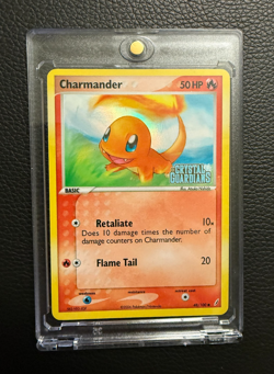 2006 POKEMON EX CRYSTAL GUARDIANS #48 (48/100) CHARMANDER-REVERSE FOIL NM/MINT - Image 1