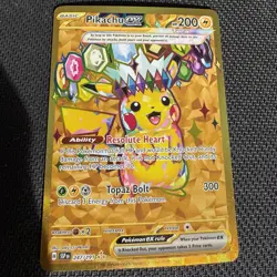 2024 POKEMON Pikachu EX Surging Sparks English 247/191 - Image 2