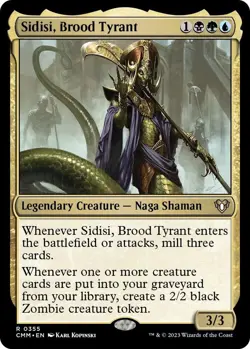 Sidisi, Brood Tyrant MTG NM Commander Masters Regular - Image 1