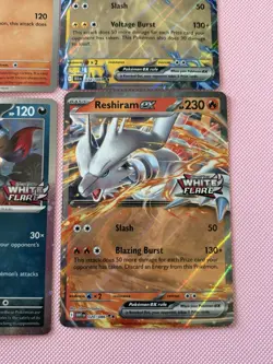 Pokemon TCG Black Bolt And White Flare Promo Cards Near Mint Condition - Image 5