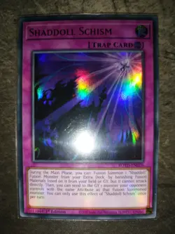 Yugioh Shaddoll Schism ROTD-EN076 Ultra Rare, Near Mint 1st Edition - Image 1