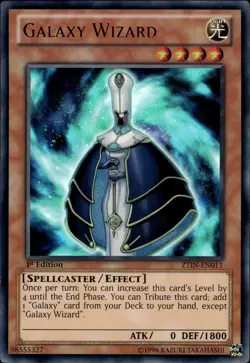 Galaxy Wizard - Ultra Rare 1st Edition ZTIN-EN011 - NM - YuGiOh - Image 1