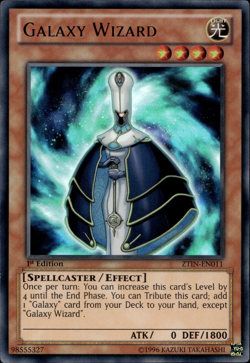 Galaxy Wizard - Ultra Rare 1st Edition ZTIN-EN011 - LP - YuGiOh - Image 1