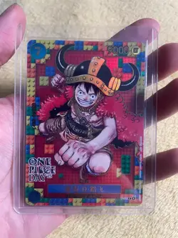 IN STOCK Monkey D. Luffy Alt Art Promo One Piece TCG Chinese ONE PIECE DAY Vol.2 - Image 1