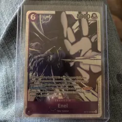 One Piece TCG English OP15-060 Enel SR Foil - Image 1